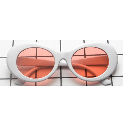 Kurt Cobain Sunglasses -  semi-cat-eye sunglasses - 90s Inspired Oval Kurt Cobain Sunglasses