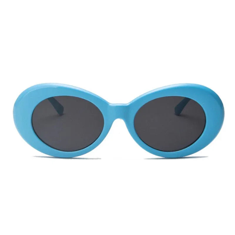 Kurt Cobain Sunglasses - vintage style sunglasses - 90s Inspired Oval Kurt Cobain Sunglasses