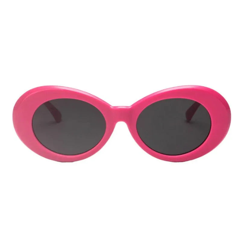 Kurt Cobain Sunglasses - vintage style sunglasses - 90s Inspired Oval Kurt Cobain Sunglasses