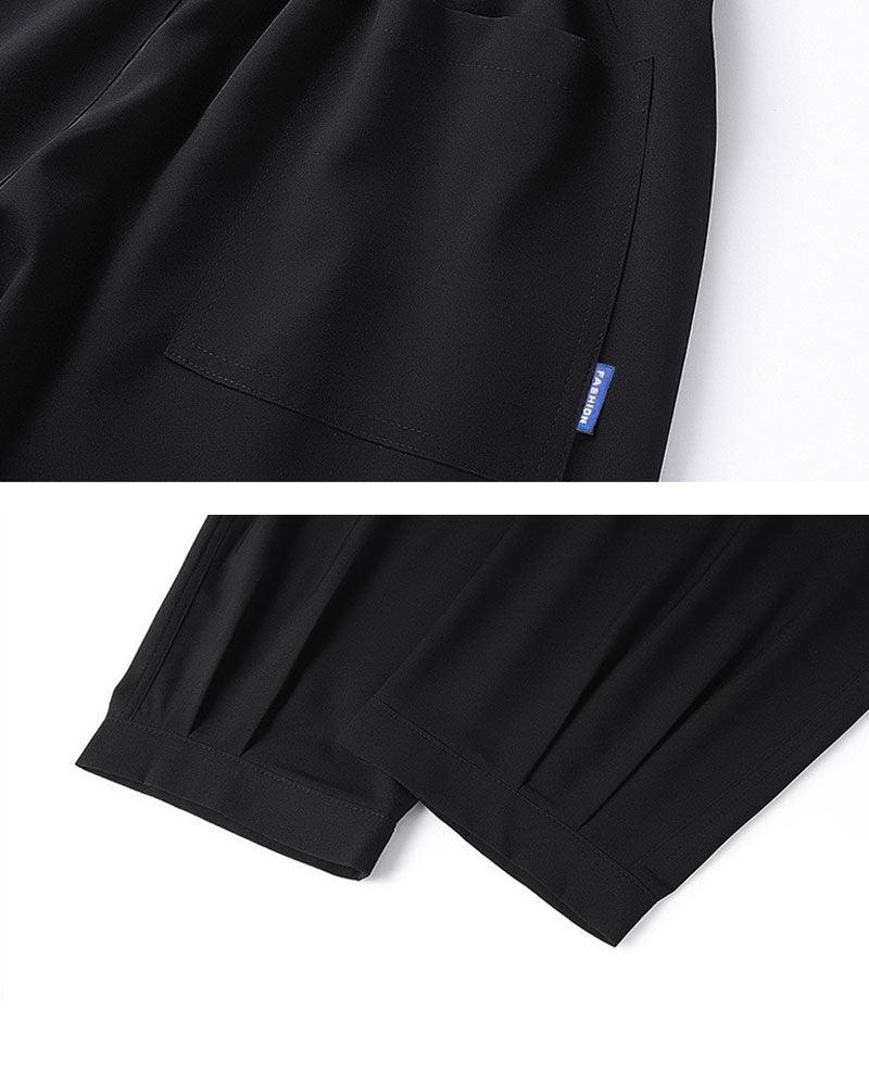 Silk Ankle Pants for Relaxed Vibes