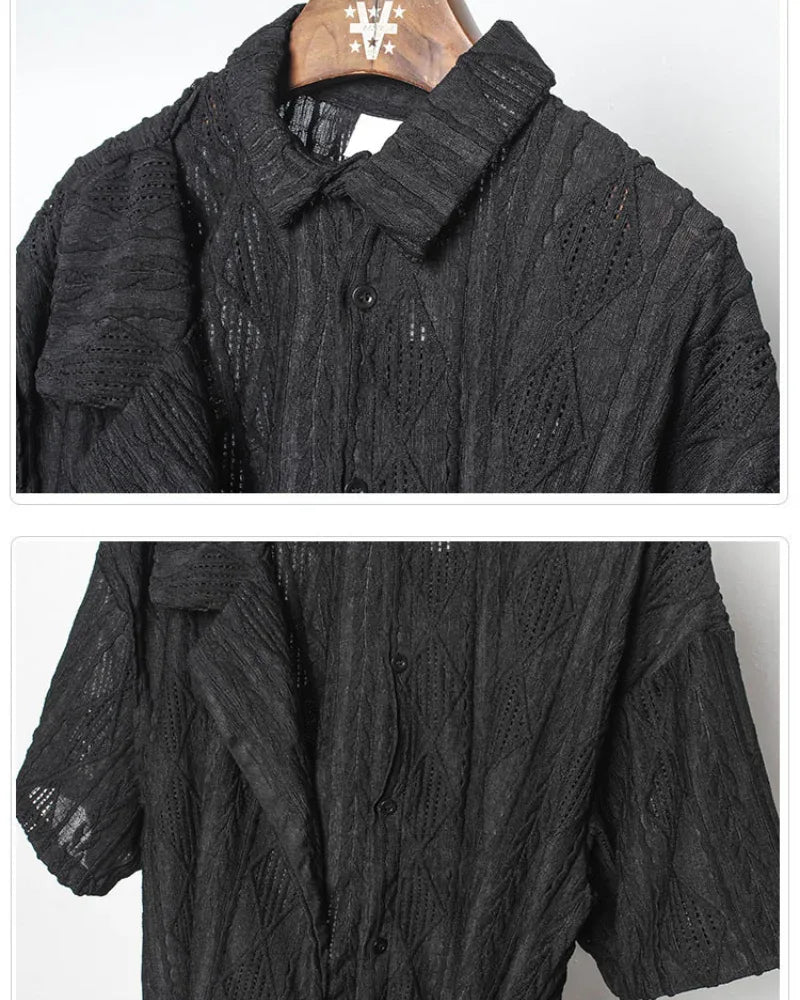 Light and Breezy Short Tee -  polyester cotton shirt - Light and Breezy Short Tee for Everyday Comfort