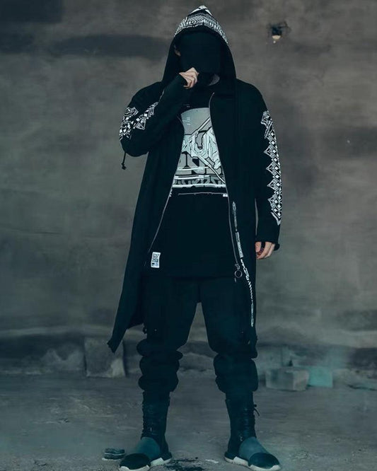 Avant-Garde Dark Long Coat