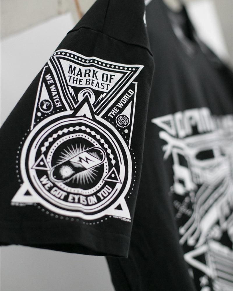 Futuristic Cyberpunk Tech T-Shirt