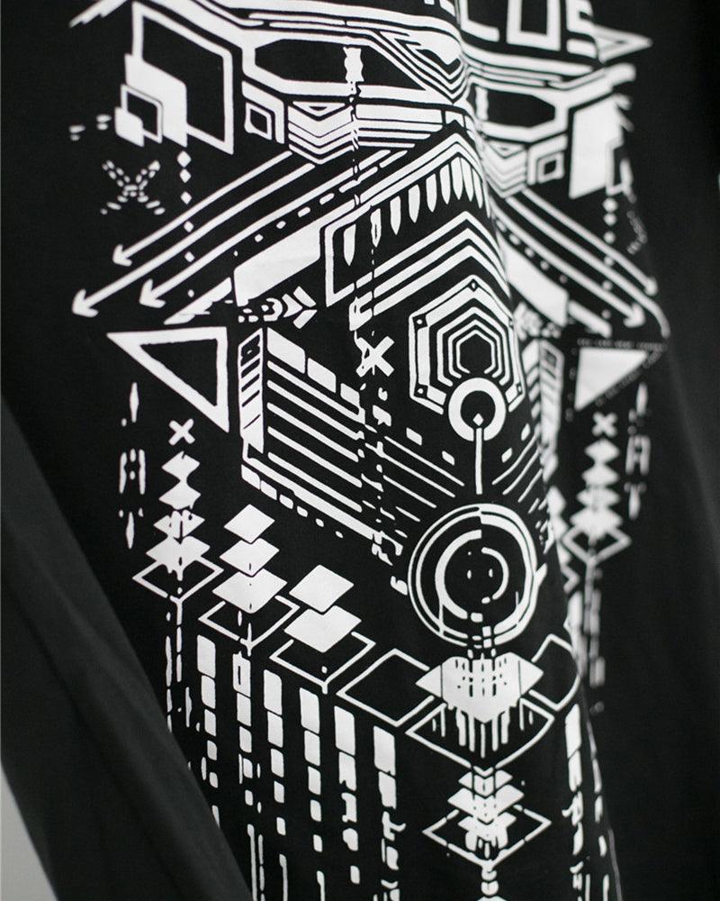 Futuristic Cyberpunk Tech T-Shirt