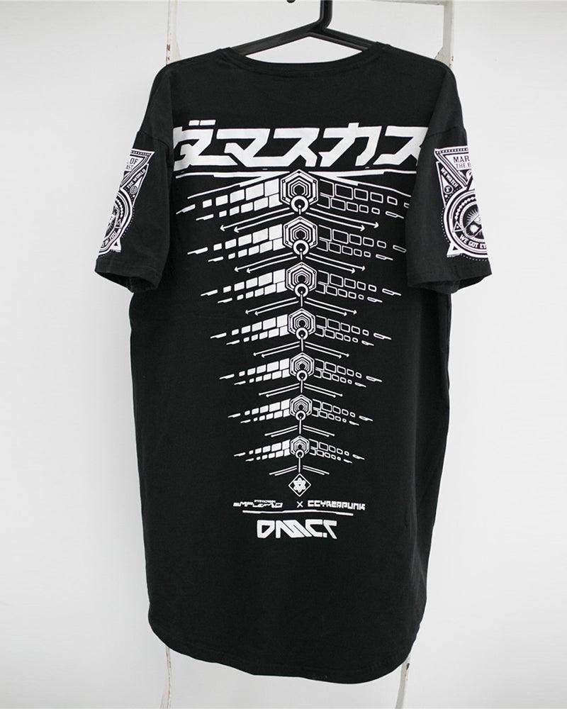 Futuristic Cyberpunk Tech T-Shirt