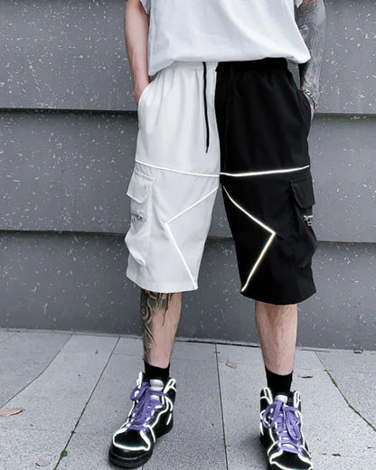 Lightweight Reflective Cargo Shorts -  comfortable outdoor shorts - Lightweight Reflective Cargo Shorts for Comfort
