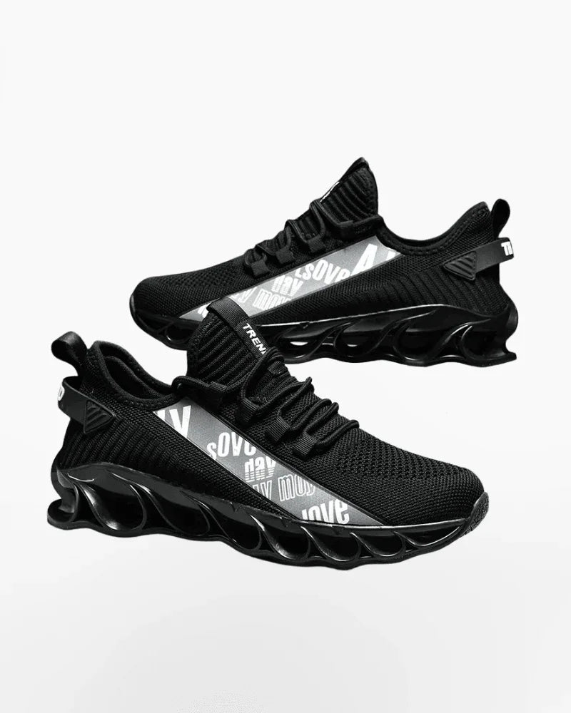Lightweight Reflective Futuristic Sneakers -  lightweight shoes - Lightweight Reflective Sneakers for Running Comfort