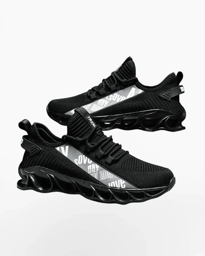 Lightweight Reflective Futuristic Sneakers -  lightweight shoes - Lightweight Reflective Sneakers for Running Comfort