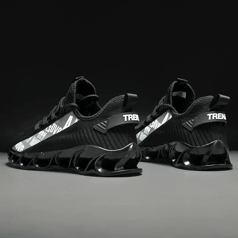Lightweight Reflective Futuristic Sneakers - technical running shoes - Lightweight Reflective Sneakers for Running Comfort