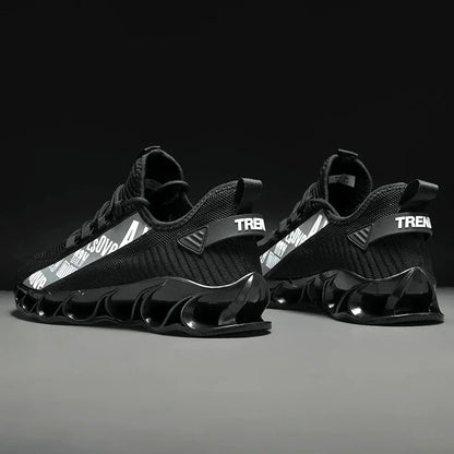 Lightweight Reflective Futuristic Sneakers - technical running shoes - Lightweight Reflective Sneakers for Running Comfort