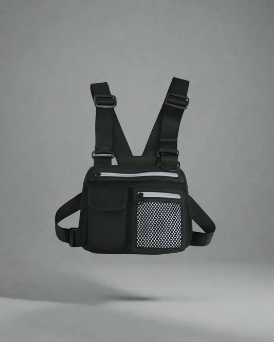 Lightweight Reflective Sports Chest Bag - chest bag - Lightweight Sports Chest Bag for Active Lifestyles