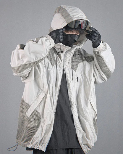 Lightweight Sun Shield Hoodie - functional hooded jacket - Lightweight Sun Shield Hoodie for Outdoor Comfort
