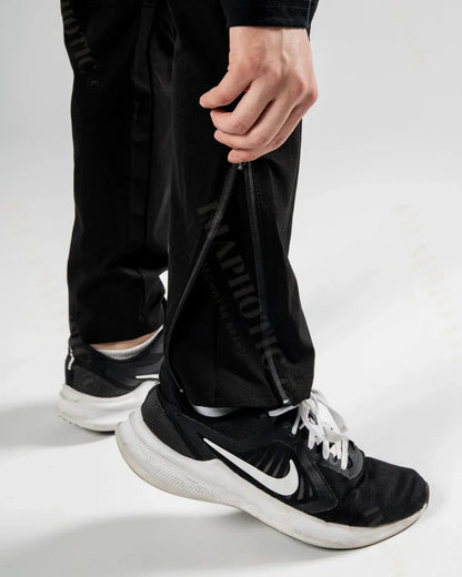 Lightweight Windproof Nylon Trousers -  travel trousers - Lightweight Windproof Nylon Trousers for Active Days