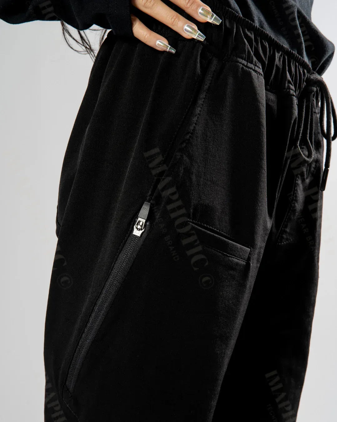 Lightweight Windproof Nylon Trousers -  windproof pants - Lightweight Windproof Nylon Trousers for Active Days
