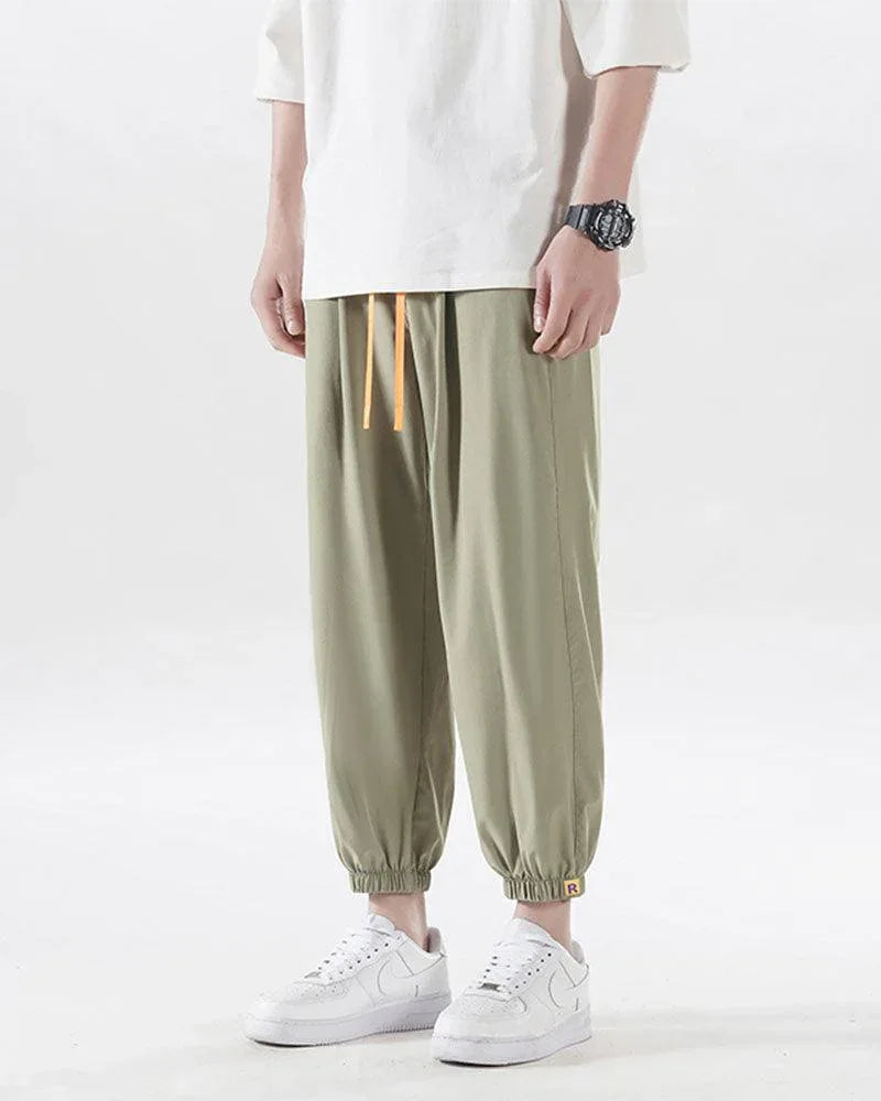 Luxe Silk Lounge Joggers -  comfortable joggers - Luxe Silk Lounge Joggers for Summer Comfort