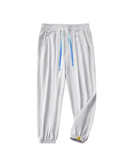 Luxe Silk Lounge Joggers - lightweight joggers for summer - Luxe Silk Lounge Joggers for Summer Comfort