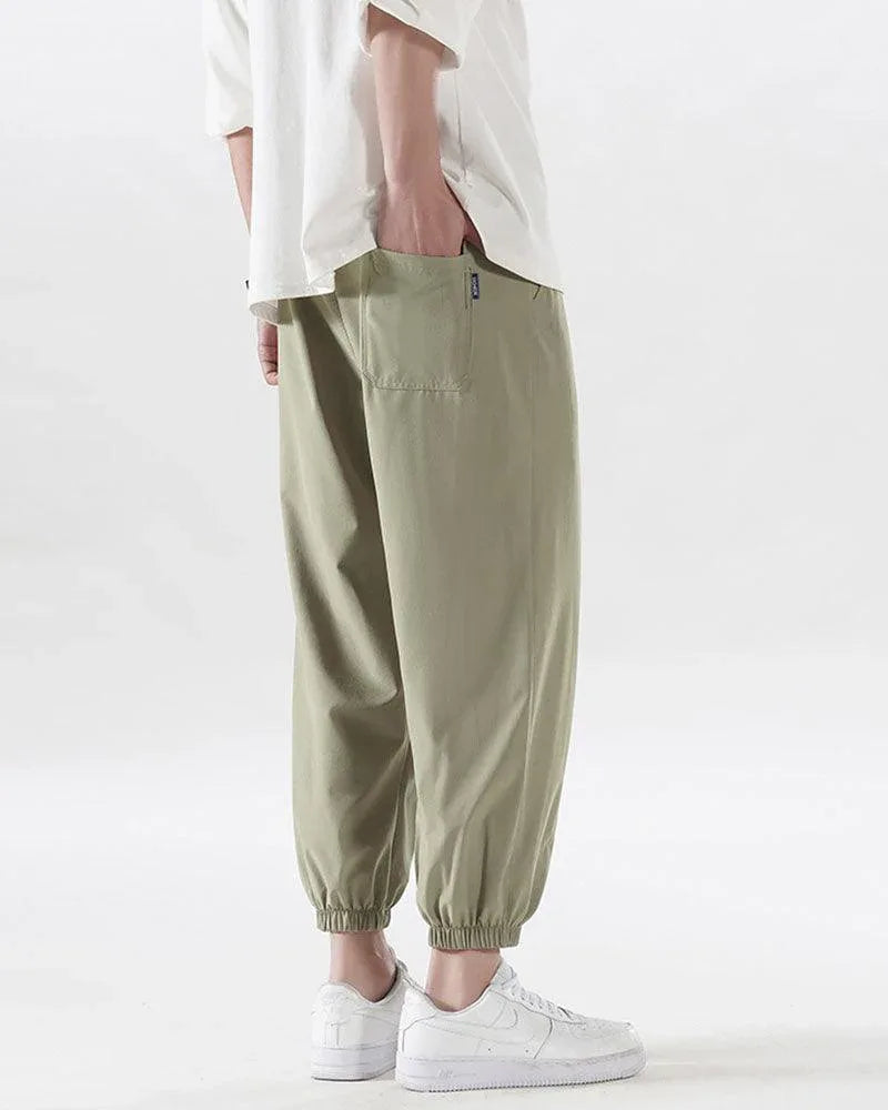 Luxe Silk Lounge Joggers -  machine washable joggers - Luxe Silk Lounge Joggers for Summer Comfort
