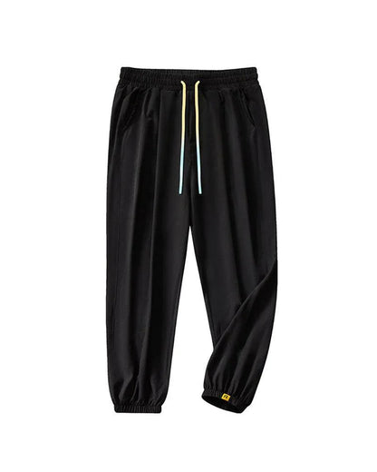 Luxe Silk Lounge Joggers -  summer wear - Luxe Silk Lounge Joggers for Summer Comfort