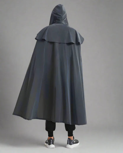 Magic Shimmer Wizard Cloak - wizard cloak - Gothic Wizard Cloak with Hood for Styling