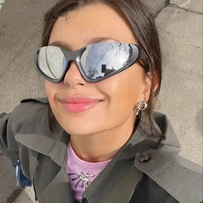 Mbappé Glasses - stylish sunglasses - Trendy Y2K-Inspired Sunglasses for Unique Styles