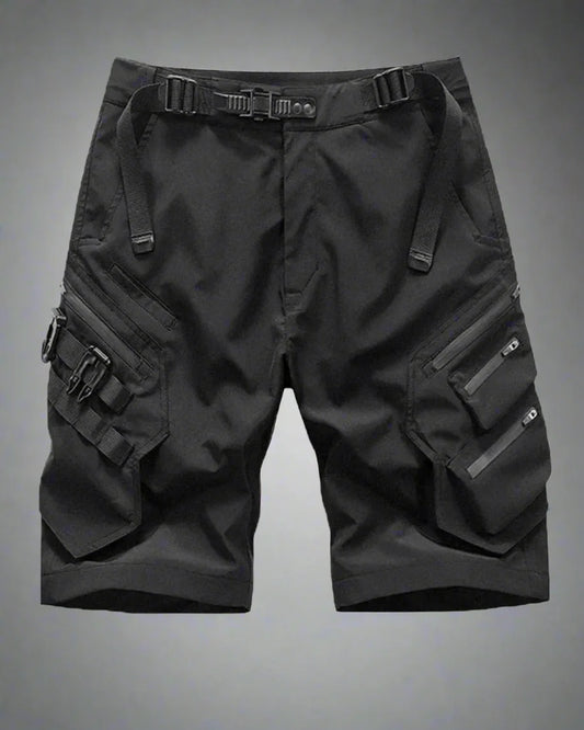 Stylish Black Cargo Shorts