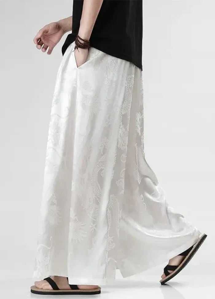 Men's Stylish Hakama Pants -  stylish pants - Men's Hakama Pants for Ultimate Comfort and Style