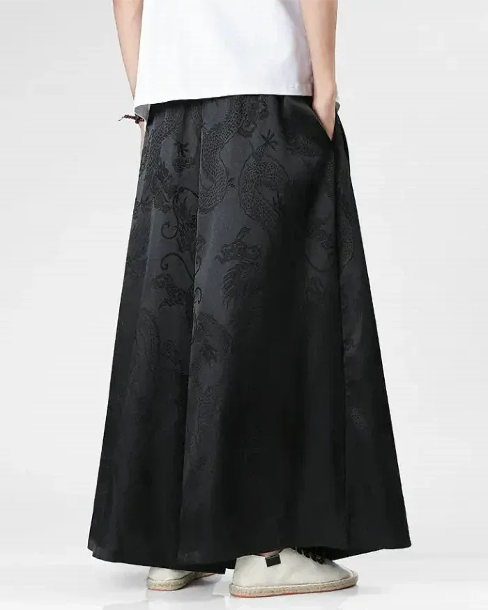 Men's Stylish Hakama Pants -  versatile men's pants - Men's Hakama Pants for Ultimate Comfort and Style