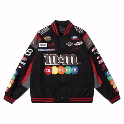 mms Jacket - trendy fashion - Trendy Unisex Y2K Streetwear Jacket