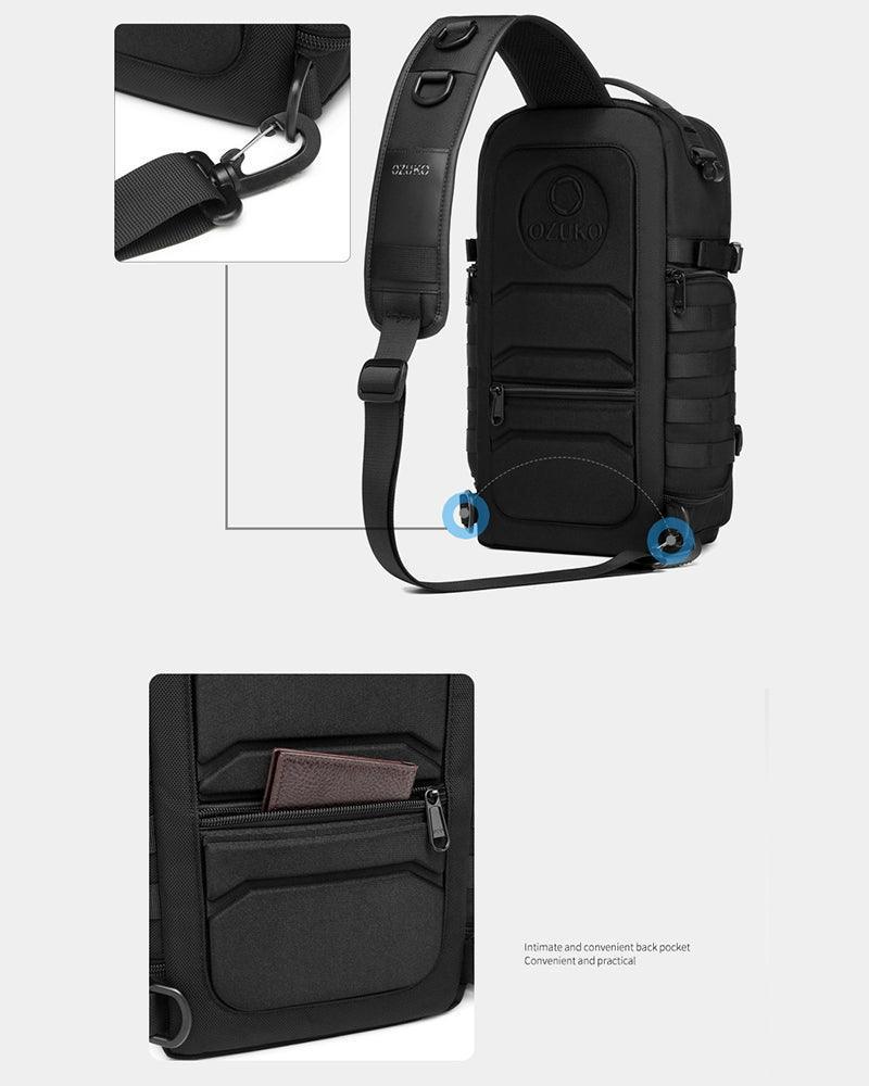 Modern Versatile Sling Bag -  outdoor bag - Techwear Sling Bag for Urban Adventures