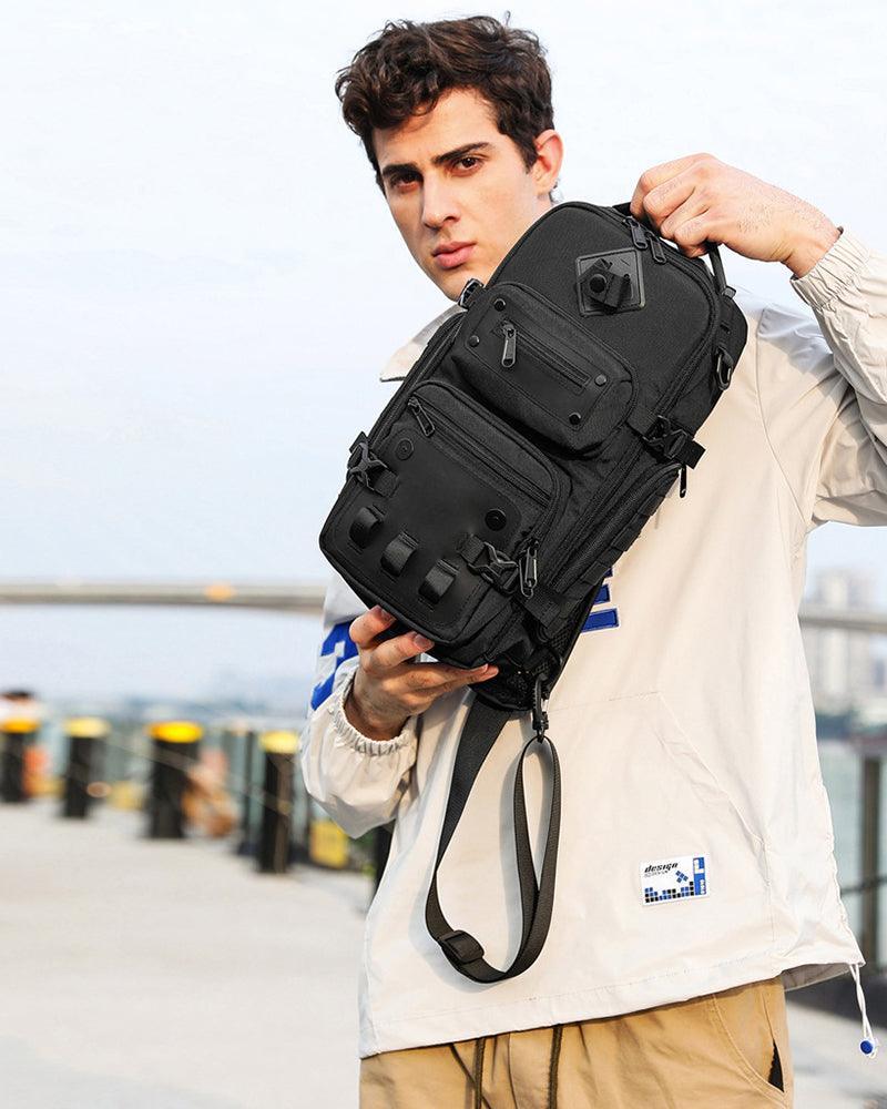 Modern Versatile Sling Bag -  techwear - Techwear Sling Bag for Urban Adventures