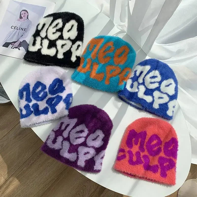 Mohair Beanie - warm beanie - Cozy Mohair Beanie for All-Day Comfort