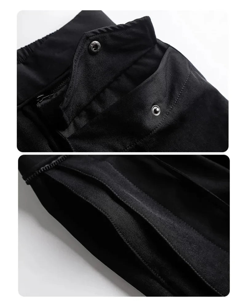 Multi-Functional Cargo Pocket Shorts -  breathable cargo shorts - Stylish Cargo Pocket Shorts with Detachable Pockets