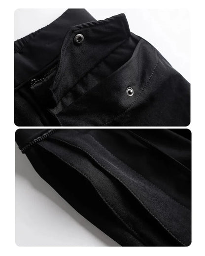 Multi-Functional Cargo Pocket Shorts -  breathable cargo shorts - Stylish Cargo Pocket Shorts with Detachable Pockets