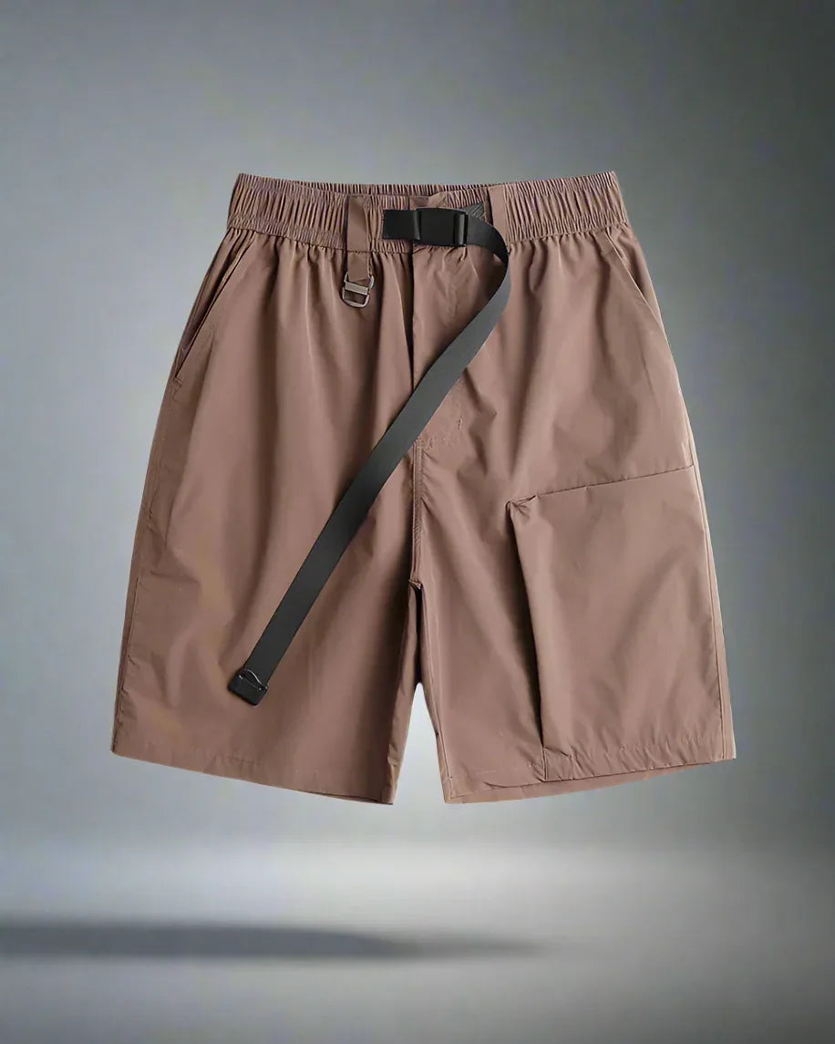 Multi-Functional Jacket and Shorts Duo -  breathable outdoor wear - Versatile Cargo Jacket and Shorts Set for Outdoor