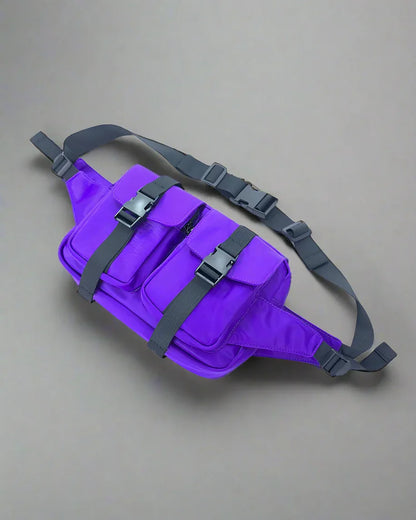 Multi-Functional Nylon Sling Pack -  comfortable shoulder straps - Multi-Functional Nylon Sling Pack for Daily Use