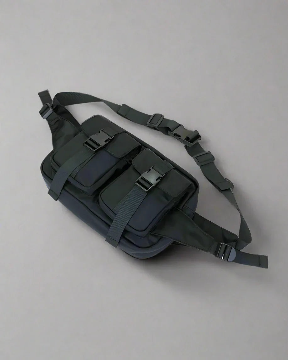 Multi-Functional Nylon Sling Pack - sling bag - Multi-Functional Nylon Sling Pack for Daily Use