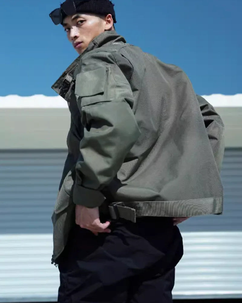 Multi-Functional Tactical Jacket -  polyester jacket - Versatile Tactical Jacket for Everyday Use