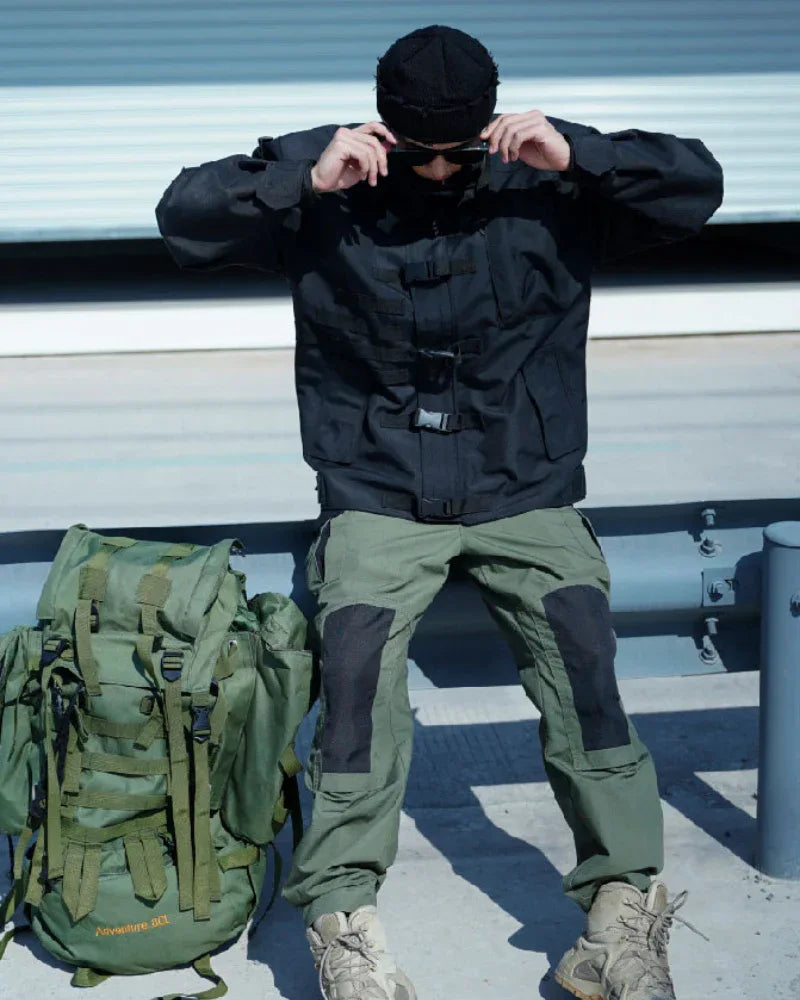 Multi-Functional Tactical Jacket -  versatile outerwear - Versatile Tactical Jacket for Everyday Use