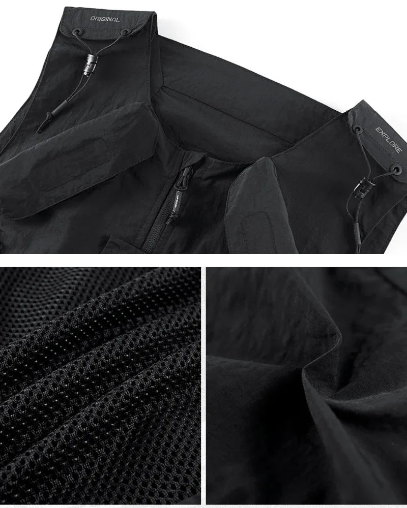 Multi-Pocket Adventure Sports Vest -  comfortable and durable vest - Multi-Pocket Adventure Sports Vest for Comfort