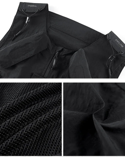 Multi-Pocket Adventure Sports Vest -  comfortable and durable vest - Multi-Pocket Adventure Sports Vest for Comfort