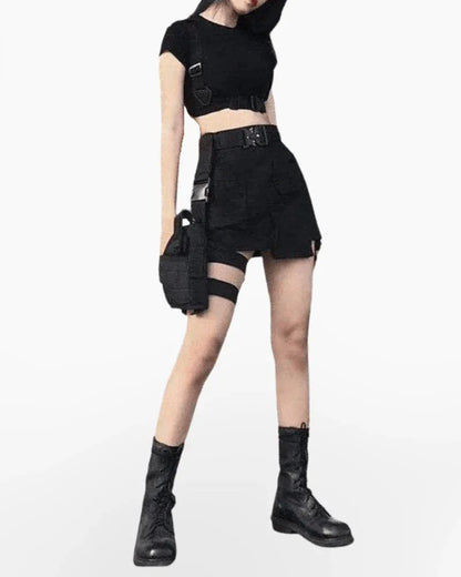 Multi-Purpose Leg Bag & Strap -  cyberpunk fashion - Multi-Purpose Leg Bag & Strap for Tactical Use