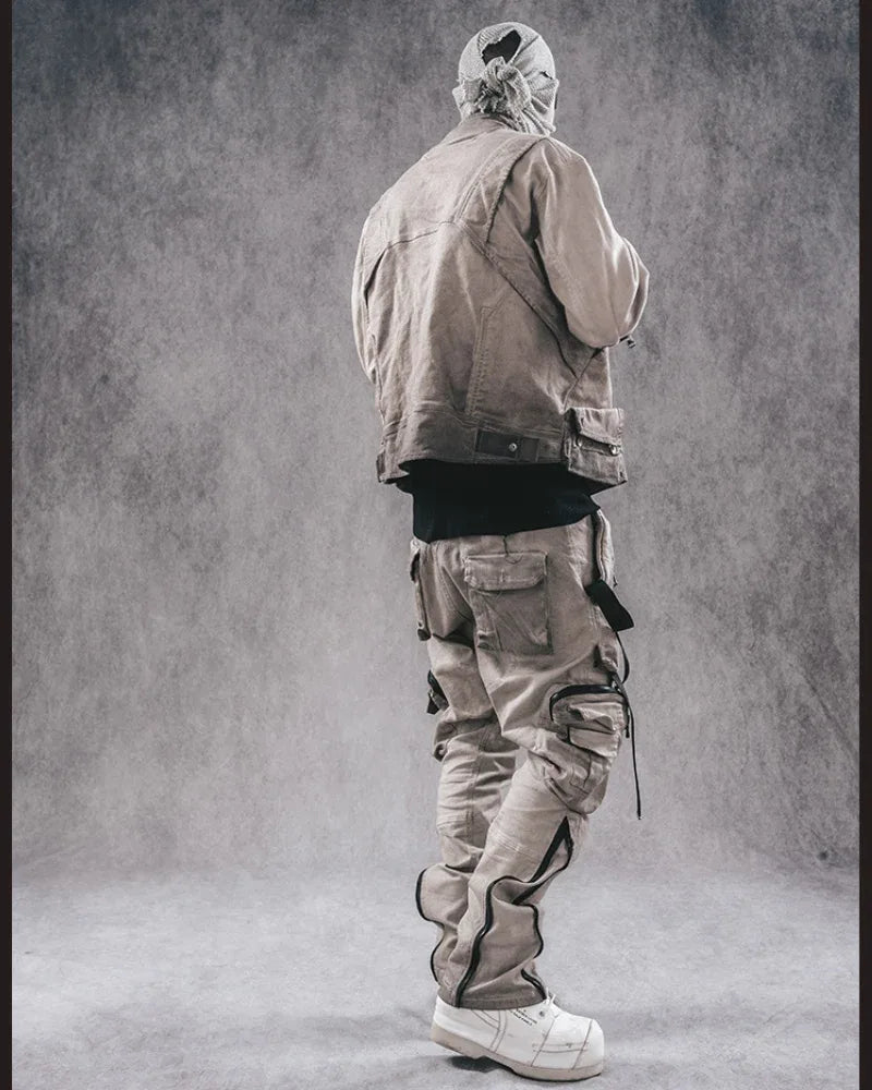Multi-Style 3D Cargo Pants -  streetwear - Multi-Style 3D Cargo Pants for Everyday Comfort