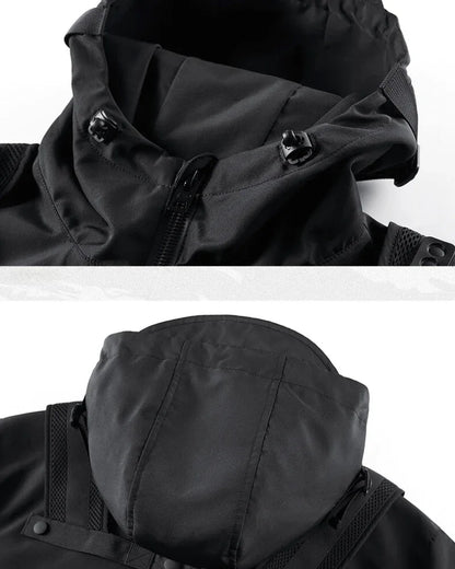 Multi-Style Cargo Pocket Hoodie -  pocket hoodie - Multi-Style Cargo Pocket Hoodie for Everyday Use