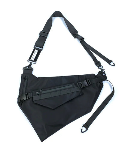Multi-Use Black Sling Pack -  crossbody bag - Multi-Use Black Sling Pack for Everyday Adventures