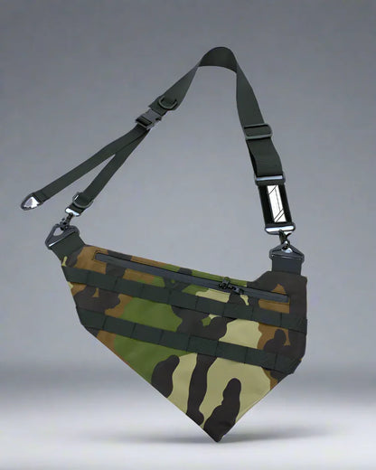 Multi-Use Black Sling Pack -  crossbody bag - Multi-Use Black Sling Pack for Everyday Adventures