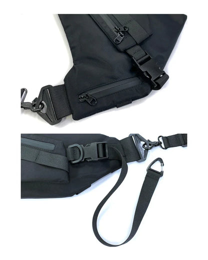 Multi-Use Black Sling Pack - sling bag - Multi-Use Black Sling Pack for Everyday Adventures