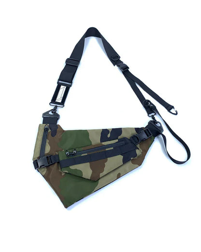 Multi-Use Black Sling Pack -  stylish sling pack - Multi-Use Black Sling Pack for Everyday Adventures