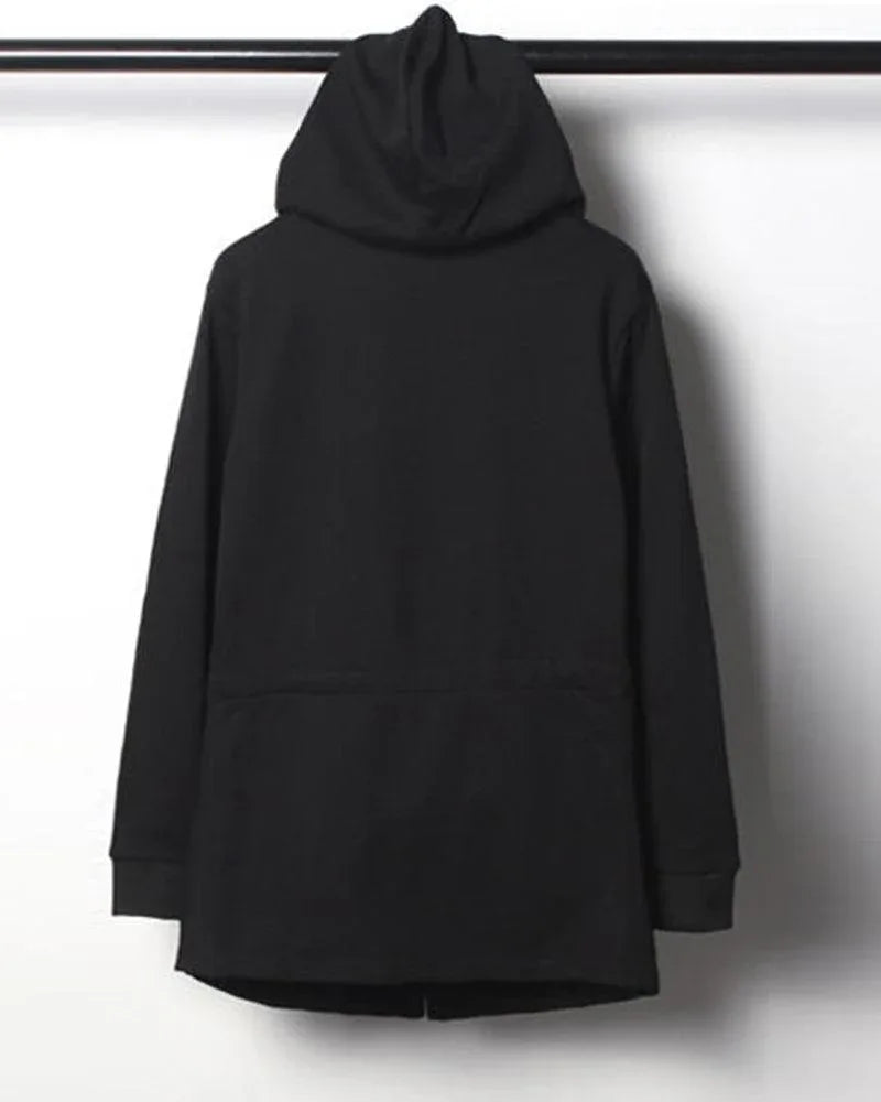 Mystic Shadow Hooded Cloak -  ninja style - Black Hooded Cloak with Futuristic Style