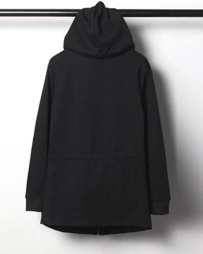Mystic Shadow Hooded Cloak -  ninja style - Black Hooded Cloak with Futuristic Style