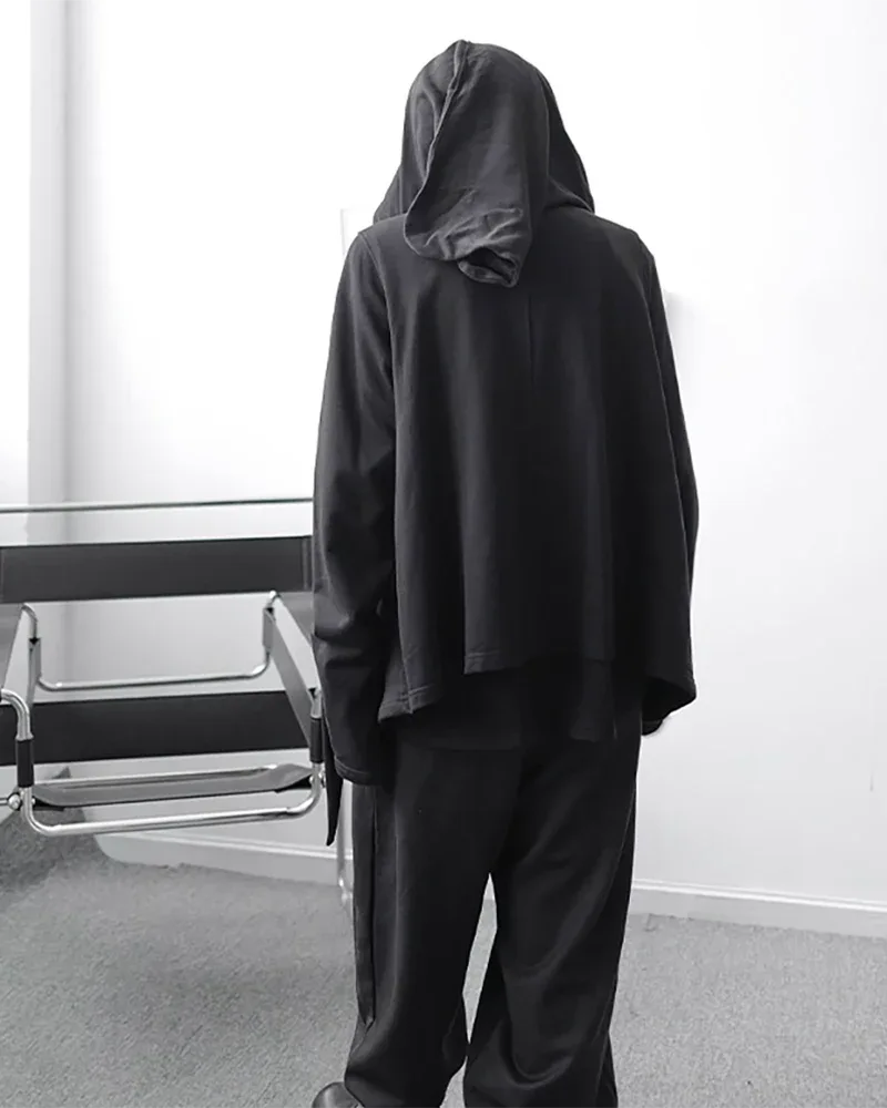 Mystical Ninja Hooded Cape -  black cape - Ninja Hooded Cape for Stylish Comfort